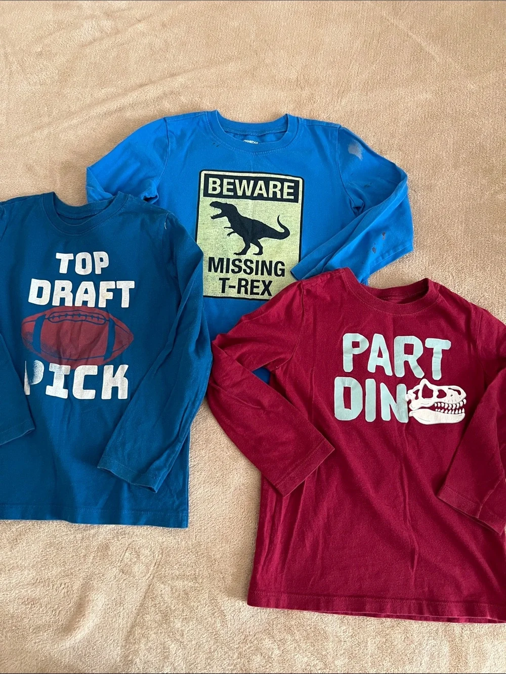 3 boys T Shirts